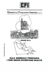 Anno 1994 Vignetta pubblicitaria Grafica di Renzo Becchetti